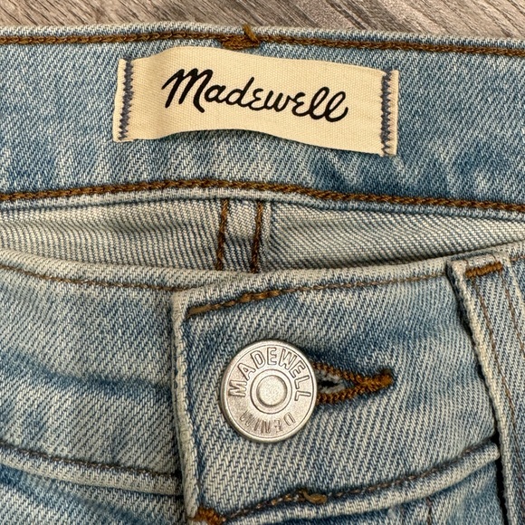 Madewell The Perfect Vintage Straight Jean Ripped Edition size 26 - Picture 5 of 8
